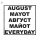 Скачать песню August, Mayot - Every day